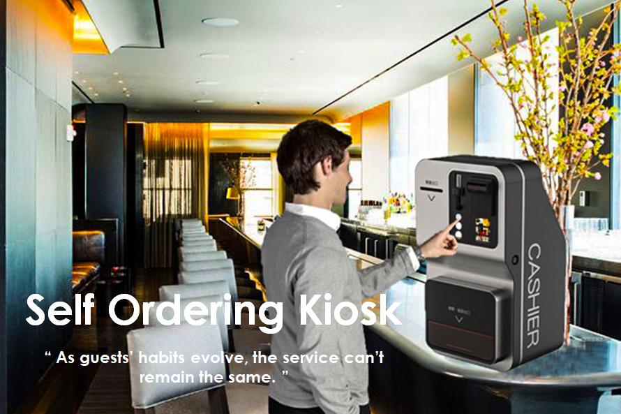 Self-Ordering-Kiosk pour restaurant (Self-Order Kiosk a quelques changements majeurs sur le comportement des clients)